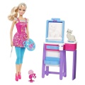 MATTEL LALKA BARBIE JAKO MALARKA V6933