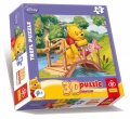 TREFL PUZZLE 3D 48el.  KUBUŚ PUCHATEK - NA MOSTKU 35724