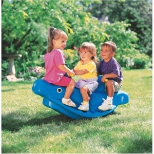 LITTLE TIKES BUJAK NA BIEGUNACH - WIELORYB (niebieski)