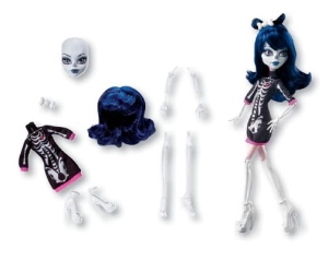 MATTEL MONSTER HIGH STWÓRZ WŁASNEGO POTWORA – SZKIELET W9177