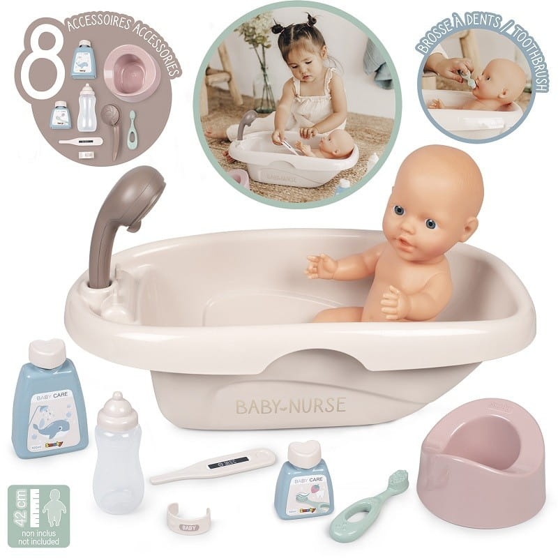 SMOBY BABY NURSE OPIEKUNKA WANIENKA DO K PIELI Z NOCNIKIEM I smoby-baby-nurse-opiekunka-wanienka-do-k-pieli-z-nocnikiem-i