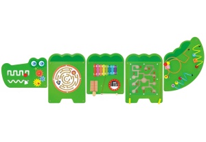 VIGA SENSORYCZNA TABLICA MANIPULACYJNA KROKODYL XL 50346