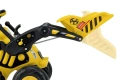 INJUSA TRAKTOR NA PEDAŁY EXCAVATOR Z PRZYCZEPĄ I ŁYŻKĄ ŚWIATŁO DŹWIĘK 410