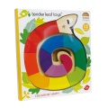 TENDER LEAF TOYS DREWNIANY KOLOROWY WĄŻ - KOLORY I KSZTAŁTY TL8420