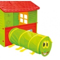 MOCHTOYS DOMEK OGRODOWY DLA DZIECI Z OGRÓDKIEM I TUNELEM 11368