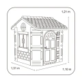 FEBER KOLOROWY DOMEK OGRODOWY Z KOMINKIEM 10248