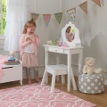 KIDKRAFT TOALETKA DREWNIANA Z SIEDZISKIEM BIAŁA 13009