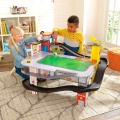 KIDKRAFT TOR WYŚCIGOWY NA STOLE ZESTAW Z 4 POJAZDAMI 18033