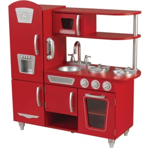 KIDKRAFT KUCHNIA DLA DZIECI VINTAGE CZERWONA 53173