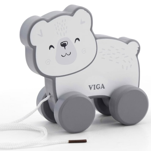 VIGA POLR B DREWNIANY MIŚ POLARNY DO CIĄGNIĘCIA 44001