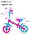 MILLY MALLY ROWEREK BIEGOWY DRAGON Z HAMULCEM CANDY