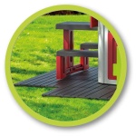 SMOBY PANELE PODŁOGA DO DOMKÓW OGRODOWYCH 810907