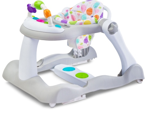 TOYZ CHODZIK PCHACZ SKOCZEK 3w1 BOUNCE GREY