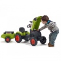 FALK TRAKTOR NA PEDAŁY Z PRZYCZEPĄ CLAAS 410 Z PRZYCZEPĄ 2-5 LAT 2041C