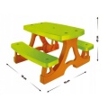 MOCHTOYS STOLIK ŁAWKA PIKNIKOWA DLA DZIECI 10722