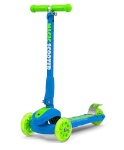 MILLY MALLY HULAJNOGA MAGIC SCOOTER BLUE-GREEN