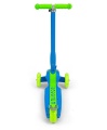 MILLY MALLY HULAJNOGA MAGIC SCOOTER BLUE-GREEN