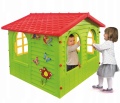 MOCHTOYS DOMEK OGRODOWY DLA DZIECI OTWIERANE OKNA ZIELONY 10425