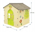MOCHTOYS DOMEK OGRODOWY DLA DZIECI Z OTWIERANYMI OKNAMI 11558