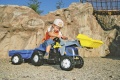 ROLLY TOYS TRAKTOR NA PEDAŁY Z ŁYŻKĄ I PRZYCZEPĄ KID NEW HOLLAND 023929