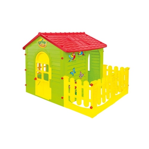 MOCHTOYS DUŻY DOMEK OGRODOWY DLA DZIECI Z OGRÓDKIEM 10839