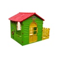 MOCHTOYS DUŻY DOMEK OGRODOWY DLA DZIECI Z OGRÓDKIEM 10839