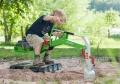 ROLLY TOYS METALOWA KOPARKA DLA DZIECI NA GĄSIENICACH ZIELONA 513208