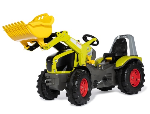 ROLLY TOYS TRAKTOR NA PEDAŁY Z ŁYŻKĄ X-TRAC CLAAS PREMIUM 651092