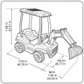 FEBER SUPER KOPARKA DIGGER NA AKUMULATOR 12V 12320
