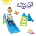 WOOPIE ZJEŻDŻALNIA DLA DZIECI ZE ŚLIZGIEM WODNYM 116CM ZIELONA