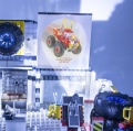 LASER PEGS ŚWIECĄCE KLOCKI RALLY GARAGE ALEJA SERWISOWA 600el. 18205