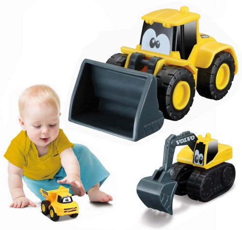 BBURAGO JUNIOR MINI AUTKO BUDOWLANE VOLVO 85123