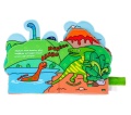 JOLLYBABY MIĘKKA KSIĄŻECZKA ŚWIAT DINOZAURÓW 80465