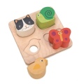 TENDER LEAF TOYS DREWNIANA ZABAWKA SENSORYCZNA - ZWIERZĘTA - KSZTAŁTY I FAKTURY TL8406
