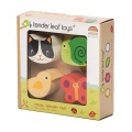TENDER LEAF TOYS DREWNIANA ZABAWKA SENSORYCZNA - ZWIERZĘTA - KSZTAŁTY I FAKTURY TL8406