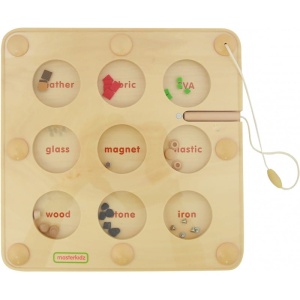 MASTERKIDZ TABLICA EDUKACYJNA CO PRZYCIĄGNIE MAGNES? MK08893
