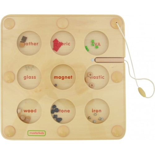 MASTERKIDZ TABLICA EDUKACYJNA CO PRZYCIĄGNIE MAGNES? MK08893