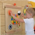 MASTERKIDZ TABLICA ŚCIENNA SENSORYCZNA ZŁUDZENIA OPTYCZNE ME06509