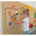 MASTERKIDZ TABLICA ŚCIENNA SENSORYCZNA ZŁUDZENIA OPTYCZNE ME06509