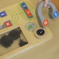 MASTERKIDZ TABLICA EDUKACYJNA MAGNETYZM MK08862