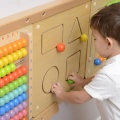 MASTERKIDZ TABLICA ŚCIENNA PRZESUWNE KSZTAŁTY GEOMETRYCZNE ME06516
