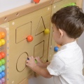 MASTERKIDZ TABLICA ŚCIENNA PRZESUWNE KSZTAŁTY GEOMETRYCZNE ME06516