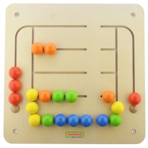 MASTERKIDZ TABLICA ŚCIENNA LABIRYNT KORALIKI ME03690