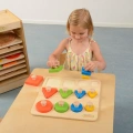 MASTERKIDZ TABLICA SORTER KSZTAŁTÓW WIELKOŚCI KOLORÓW ME03744