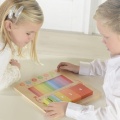 MASTERKIDZ DREWNIANA TABLICA UKŁADANKA NAUKA DODAWANIA I ODEJMOWANIA MK00583