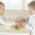 MASTERKIDZ DREWNIANA TABLICA UKŁADANKA NAUKA DODAWANIA I ODEJMOWANIA MK00583