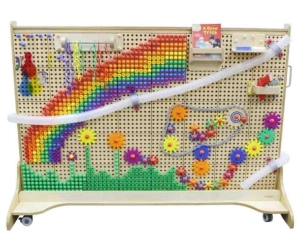 MASTERKIDZ WOLNOSTOJĄCA TABLICA NAUKOWA KREATYWNA STEM  ME09548