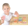 MASTERKIDZ DREWNIANA TABLICZKA EDUKACYJNA NAUKA CYFEREK MK00644