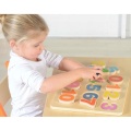MASTERKIDZ DREWNIANA TABLICZKA EDUKACYJNA NAUKA CYFEREK MK00644