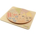 MASTERKIDZ TABLICA SORTER WZORÓW - SORTOWANIE DOTYKIEM I WZROKIEM ME10025